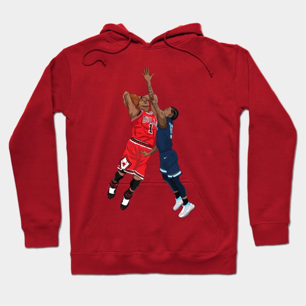 D Rose on JA Hoodie by xavierjfong